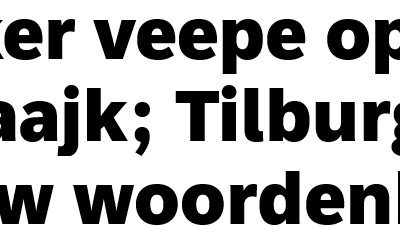 Goedvertòld in et nuus