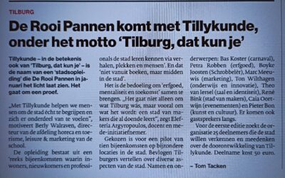 Tilburgse Taol onderdeel van Tillykunde